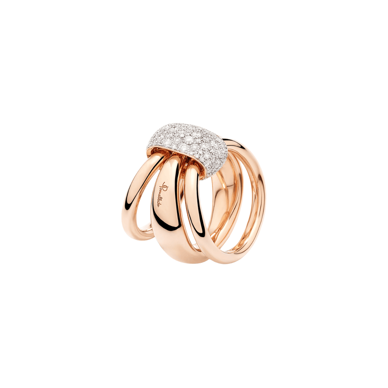 Pomellato Together Diamond Ring-Pomellato Together Diamond Ring PAC6010O7WHRDB000