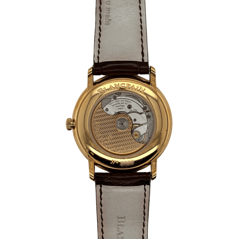 Pre-Owned Blancpain Villeret Ultraplate-Pre - Owned Blancpain Villeret Ultraplate - 6651 - 3642 - 55B