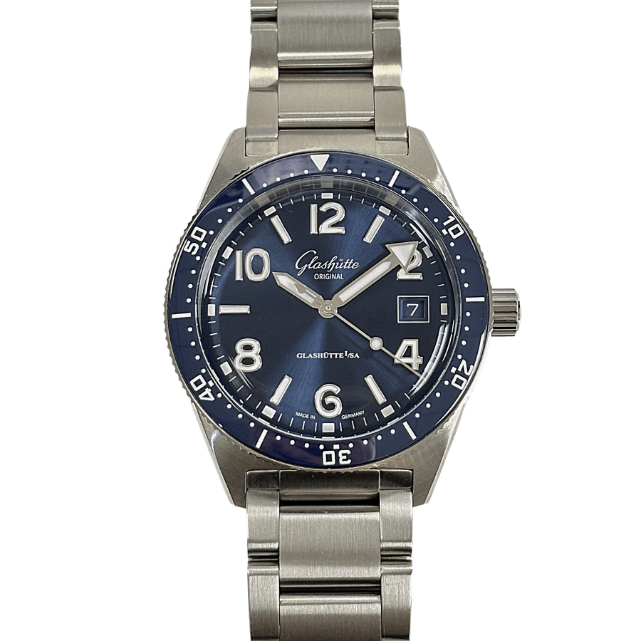 Pre-Owned Glashutte Original SeaQ - 1-39-11-09-81-70
