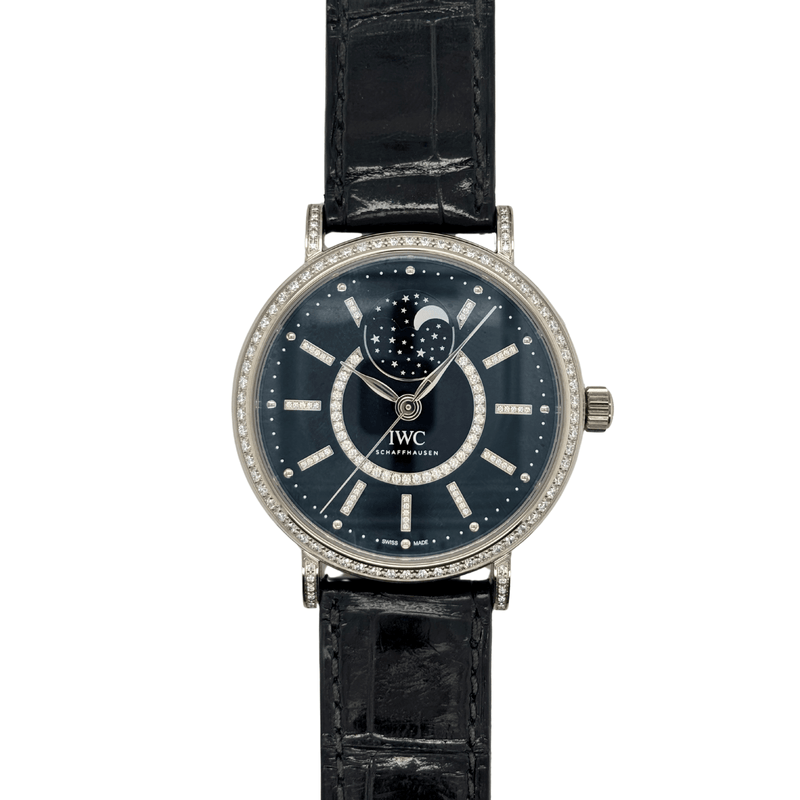 Pre-Owned IWC Schaffhausen Portofino Automatic Moon Phase 37-Pre - Owned IWC Schaffhausen Portofino Automatic Moon Phase 37 - IW459004