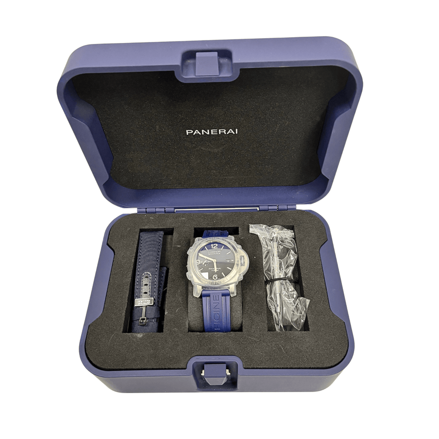Pre - Owned Panerai Luminor Marina Blu Profondo - PAM01157