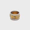 Platinum and Yellow Gold Diamond Ring DRARM00166