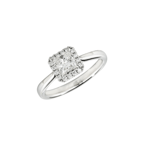 Princess-cut Diamond Ring-Princess - cut Diamond Ring - DRNEL00471