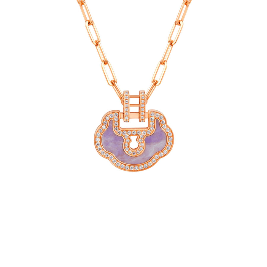 Qeelin Medium Yu Yi Necklace - YLN20ABRGPJ