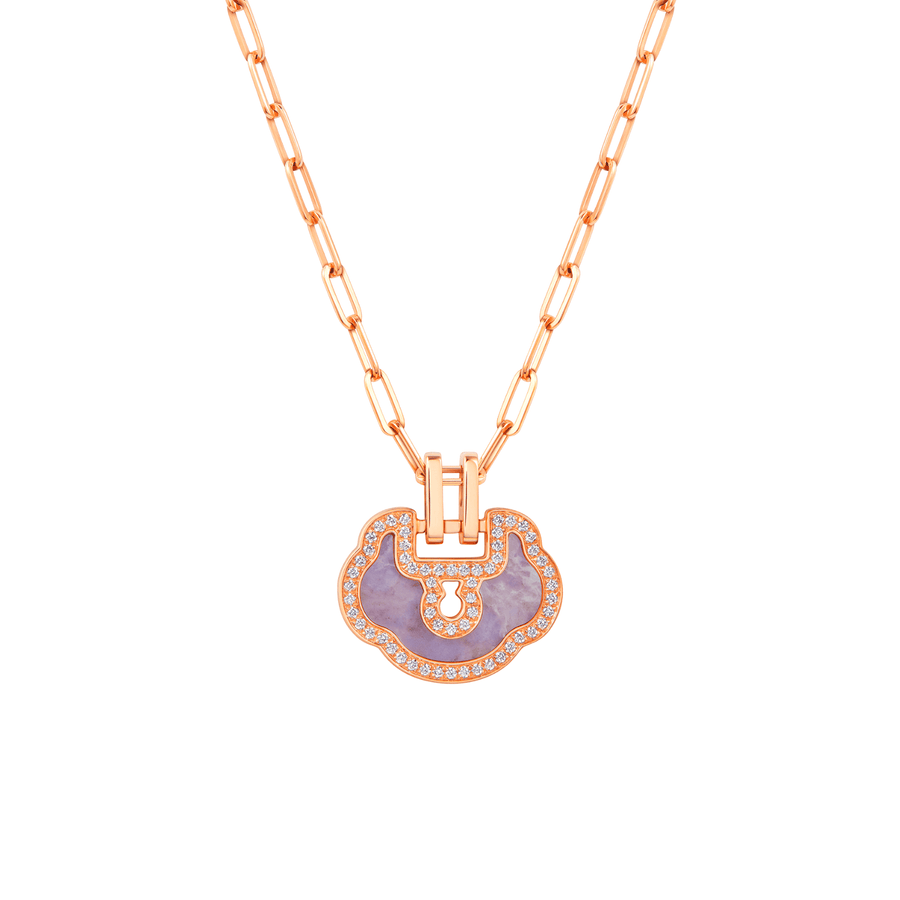 Qeelin Medium Yu Yi Necklace YLN30ABRGPJ