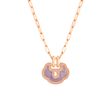 Qeelin Medium Yu Yi Necklace-Qeelin Medium Yu Yi Necklace YLN30ABRGPJ
