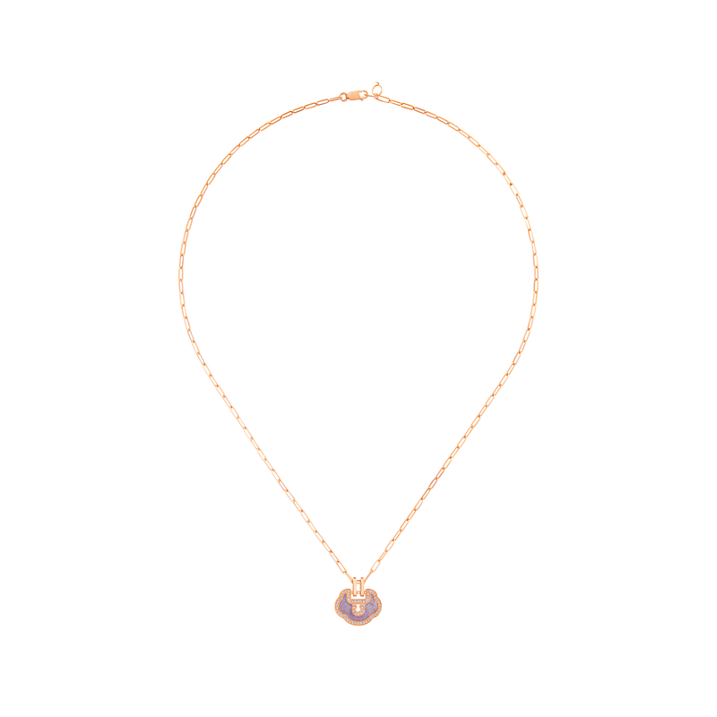 Qeelin Medium Yu Yi Necklace-Qeelin Medium Yu Yi Necklace YLN30ABRGPJ