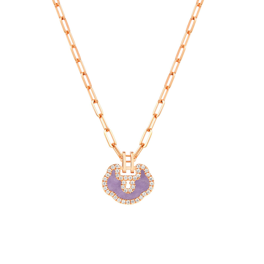 Qeelin Small Yu Yi Necklace - YLN40ABRGPJ