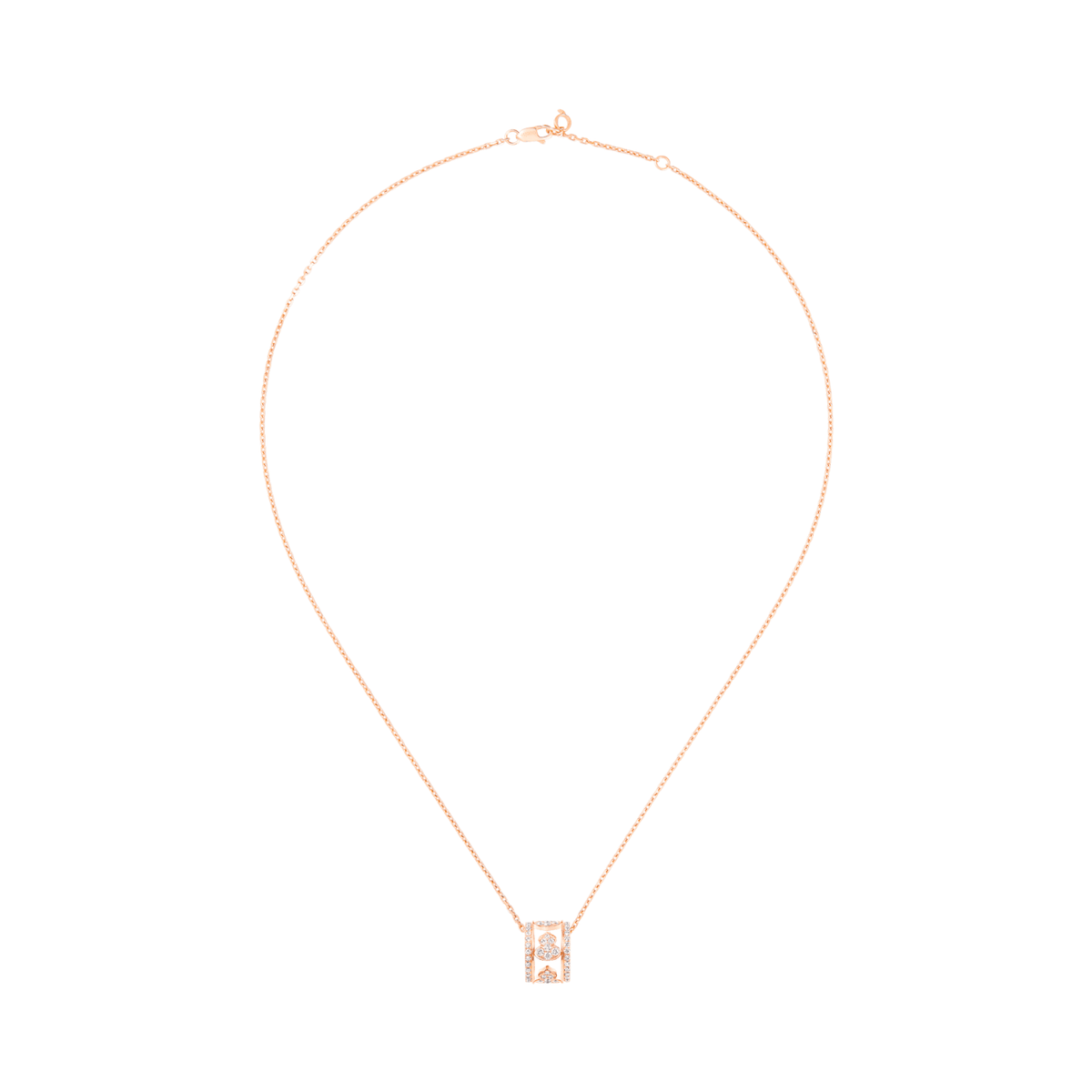 Qeelin Wulu Eternity Large Necklace - WUN40AMRGDI