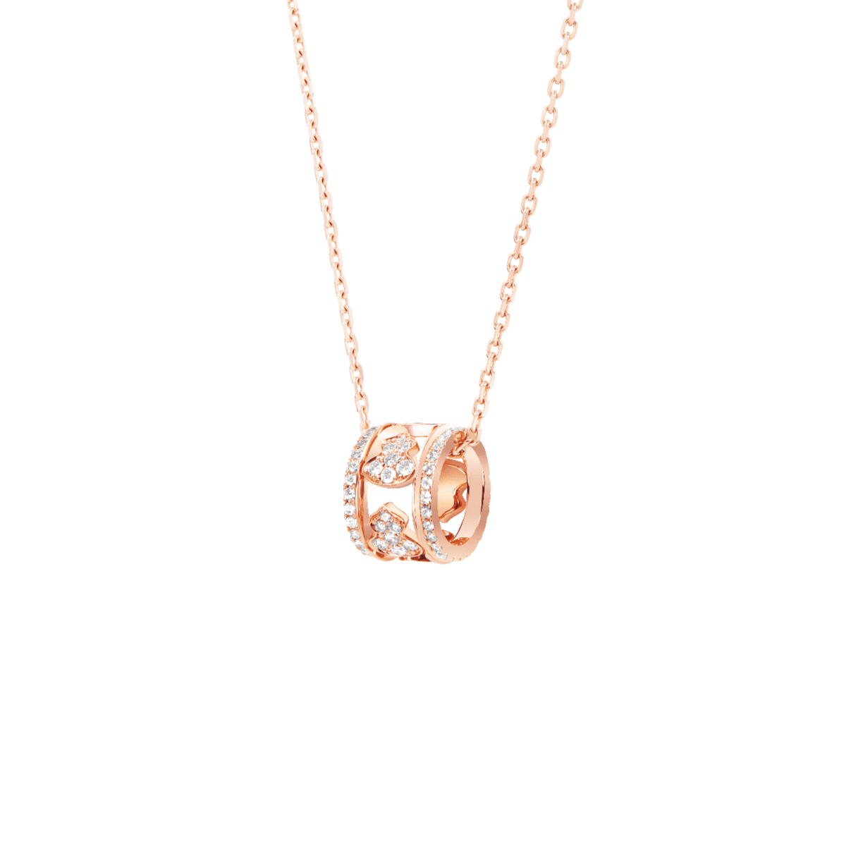 Qeelin Wulu Eternity Large Necklace - WUN40AMRGDI