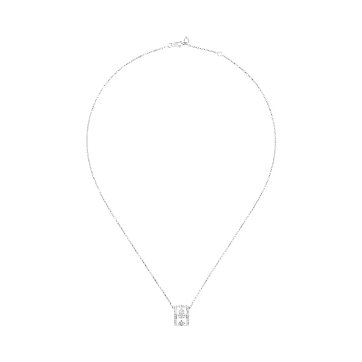 Qeelin Wulu Eternity Large Necklace - WUN40AMWGDI
