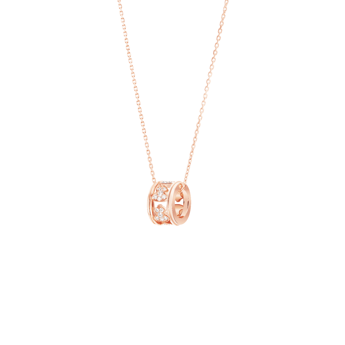 Qeelin Wulu Eternity Small Necklace - WUN50ANRGDI
