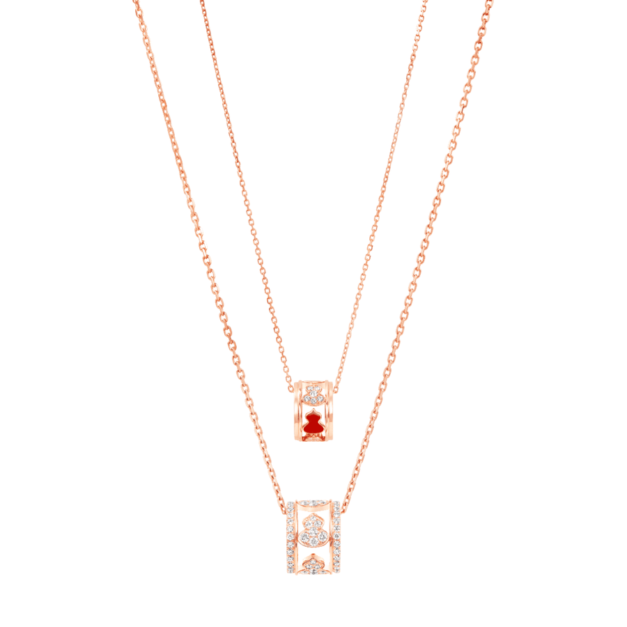 Qeelin Wulu Eternity Small Necklace - WUN50ANRGRH