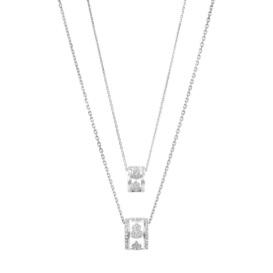 Qeelin Wulu Eternity Small Necklace - WUN50ANWGDI