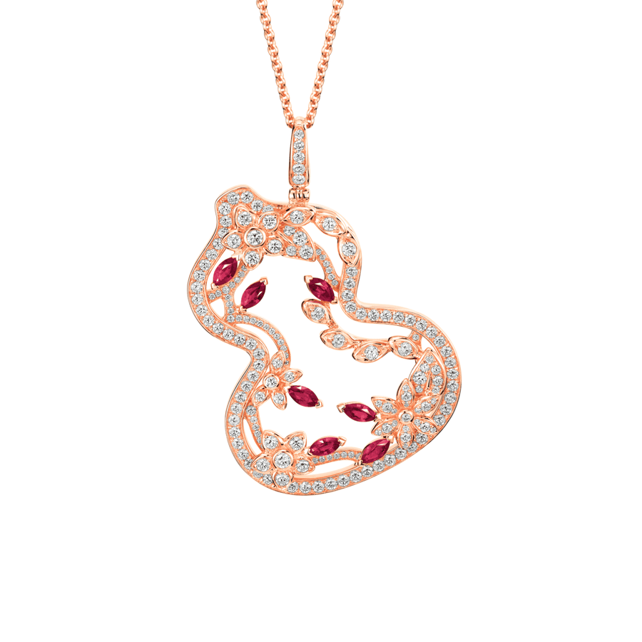 Qeelin Wulu Garden Maxi Necklace - WUN15FXRGRU