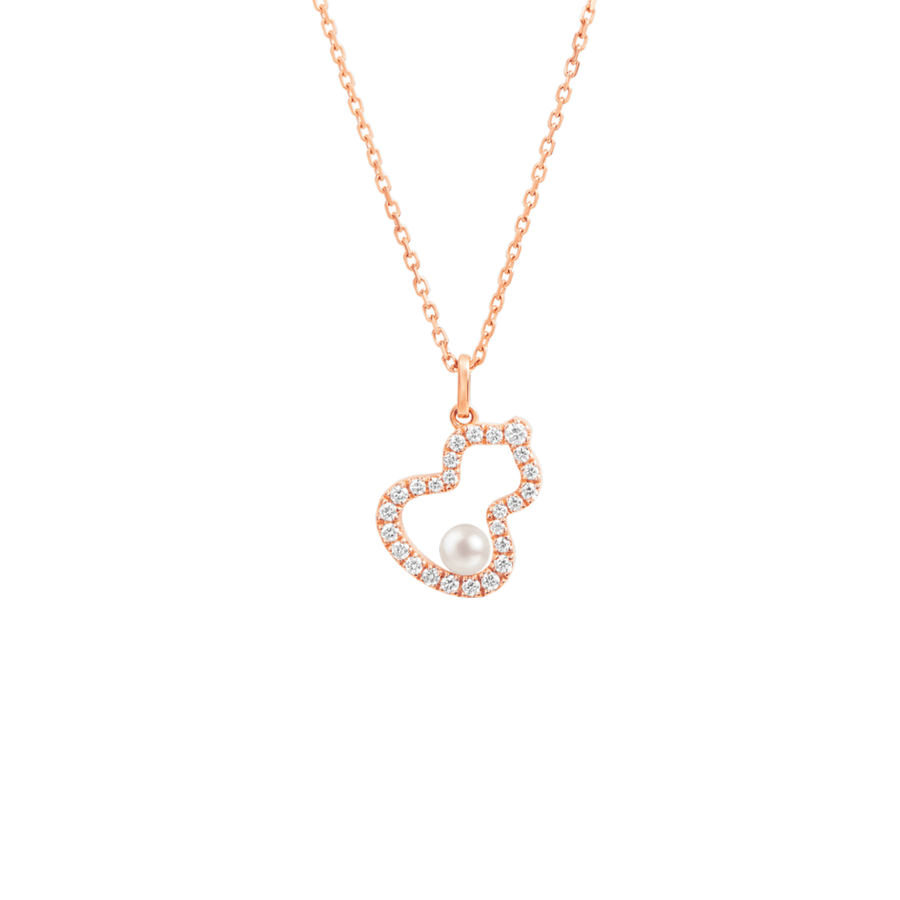 Qeelin Wulu Petite Necklace - WUN40HNRGKP