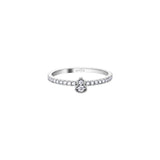 Qeelin Wulu White Gold Diamond Ring-Qeelin Wulu White Gold Diamond Ring - WUS50ADWGDI