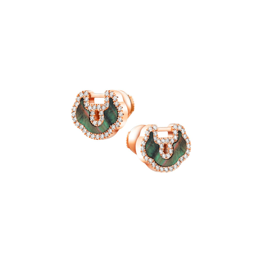 Qeelin Yu Yi Earrings - YLE40ABRGBM