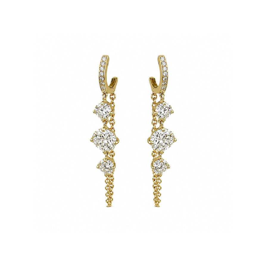 Rahaminov Diamonds Drop Earrings