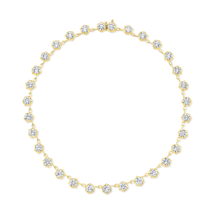 Rahaminov Diamonds Elizbeth Diamond Necklace - NK - 8834