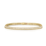 Roberto Coin Classic Diamond Ribbed Tennis Bracelet-Roberto Coin Classic Diamond Ribbed Tennis Bracelet - 8883181AYLBX0