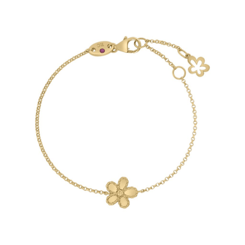 Roberto Coin Jasmine Small Flower Bracelet-Roberto Coin Jasmine Small Flower Bracelet - 7773757AYLBX