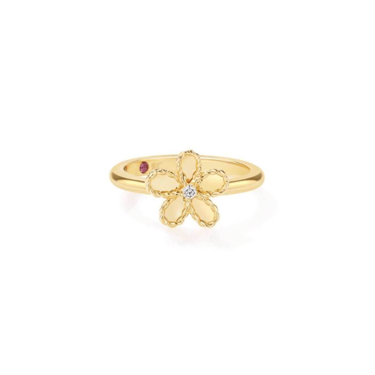 Roberto Coin Jasmine Small Flower Ring - 7773757AY65X