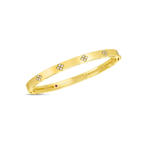 Roberto Coin Love In Verona Narrow Width Diamond Accent Bangle-Roberto Coin Love In Verona Narrow Width Diamond Accent Bangle - 8882970AYBAX