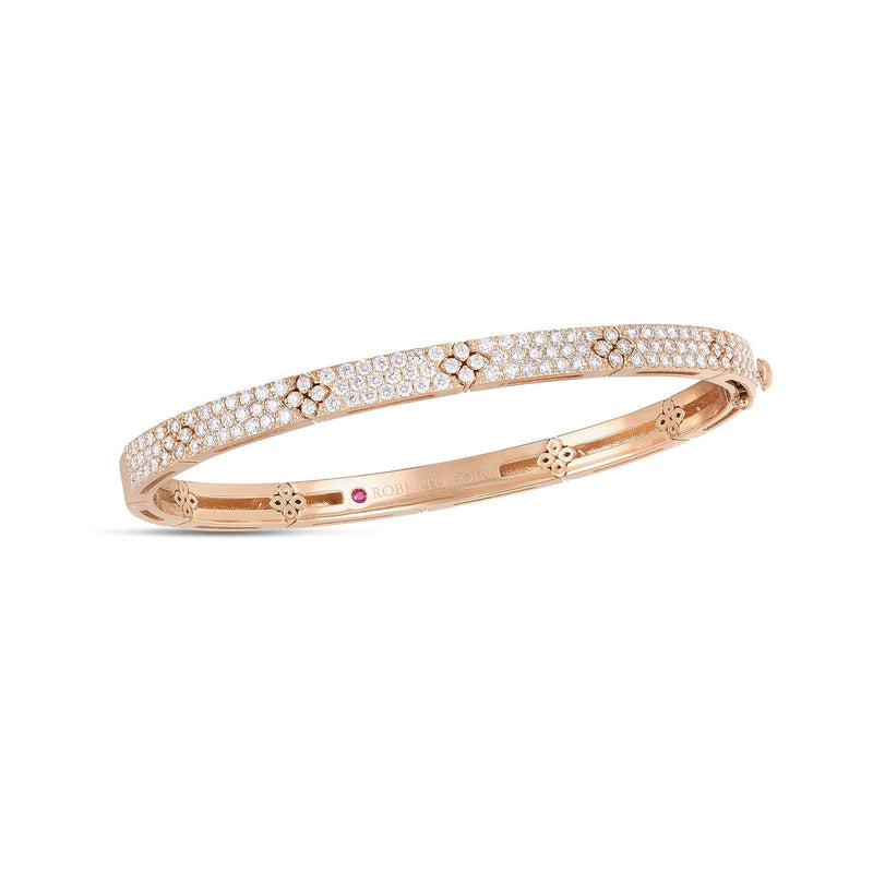 Roberto Coin Love in Verona Pavé Bangle-Roberto Coin Love in Verona Pavé Bangle - 8883104AXBAX