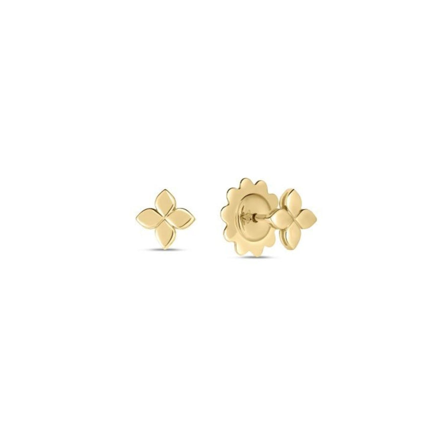 Roberto Coin Love in Verona Small Flower Stud Earrings - 7773658AYER0