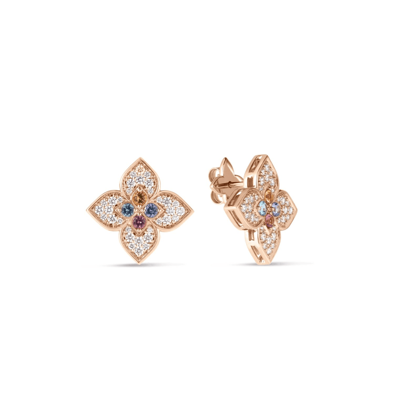 Roberto Coin Venetian Princess Carnival Flower Earrings-Roberto Coin Venetian Princess Carnival Flower Earrings - 7773746AXERX