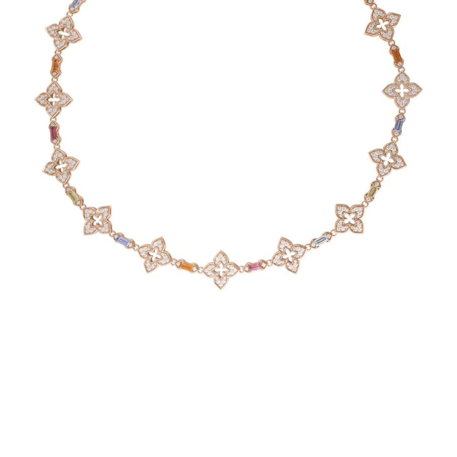Roberto Coin Venetian Princess Carnival Flower Necklace - 8883543AXCHX