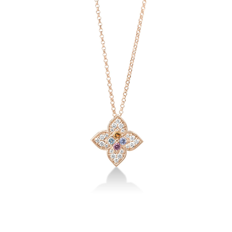 Roberto Coin Venetian Princess Carnival Medium Flower Necklace - 7773746AX17X