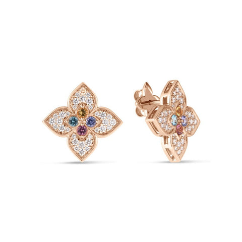 Roberto Coin Venetian Princess Medium Earrings-Roberto Coin Venetian Princess Medium Earrings - 8883561AXERX