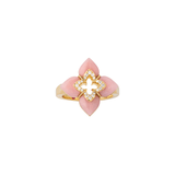 Roberto Coin Venetian Princess Pink Opal Diamond Ring-Roberto Coin Venetian Princess Pink Opal Diamond Ring 8883529AY65XP