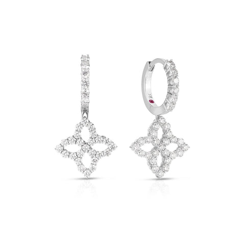 Roberto Coin Venetian Princess Small Flower Drop Earrings-Roberto Coin Venetian Princess Small Flower Drop Earrings - 8883582AWERX