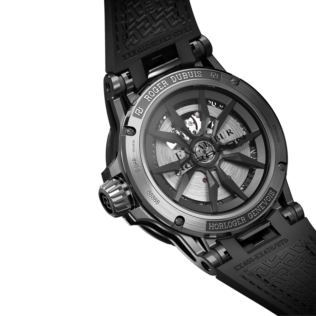 Roger Dubuis Excalibur Spider Huracán Titanium - DBEX0748