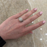 Round Brilliant Cut Diamond Engagement Ring-Round Brilliant Cut Diamond Engagement Ring - DRJST00125
