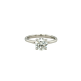 Round-cut Engagement Ring-Round - cut Engagement Ring - DRFMK04042