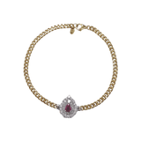 Ruby Diamond Bracelet-Ruby Diamond Bracelet - RBEDW00281