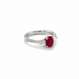 Ruby Diamond Ring-Ruby Diamond Ring