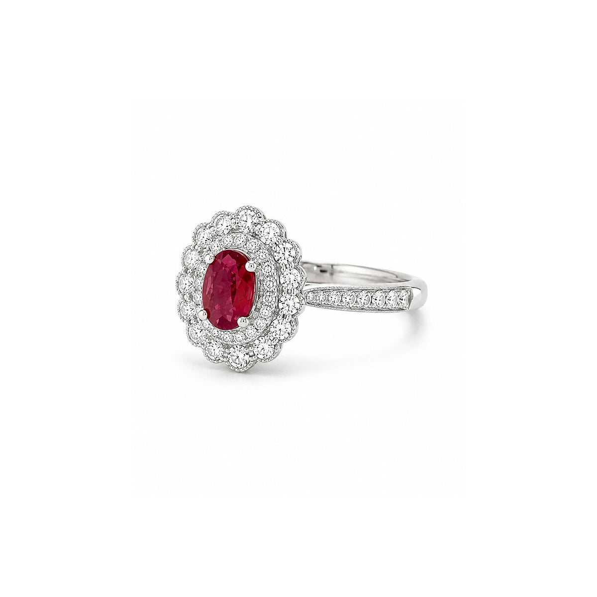 Ruby Diamond Ring