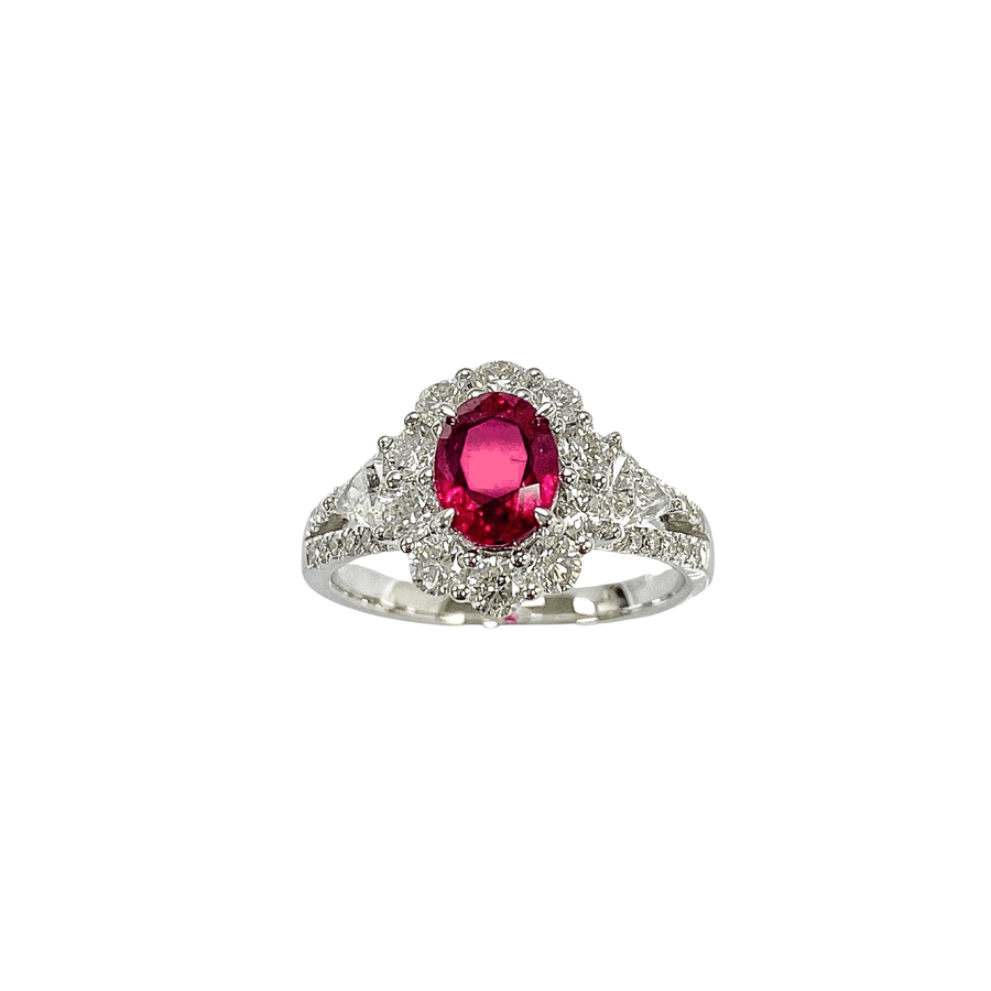 Ruby Diamond Ring - RREDW00539