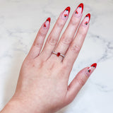 Ruby Diamond Ring-Ruby Diamond Ring - RRNEL00497