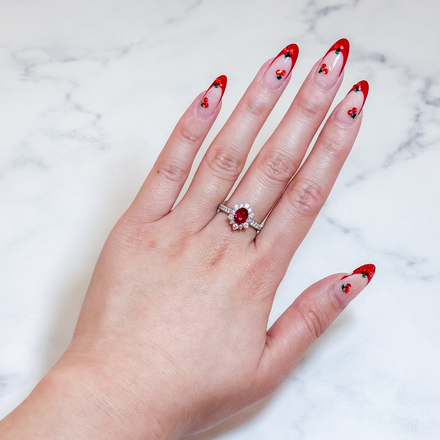 Ruby Diamond Ring - RRNEL00612