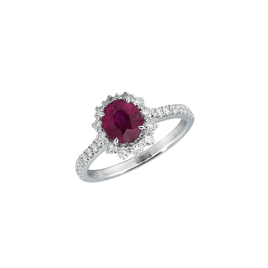 Ruby Diamond Ring - RRNEL00653