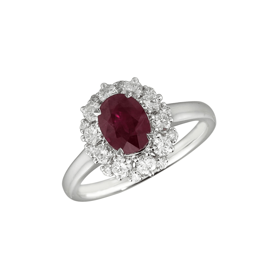 Ruby Diamond Ring - RRNEL00661