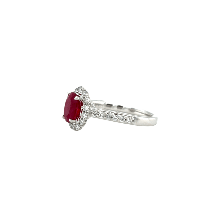 Ruby Diamond Ring - RRNEL00679