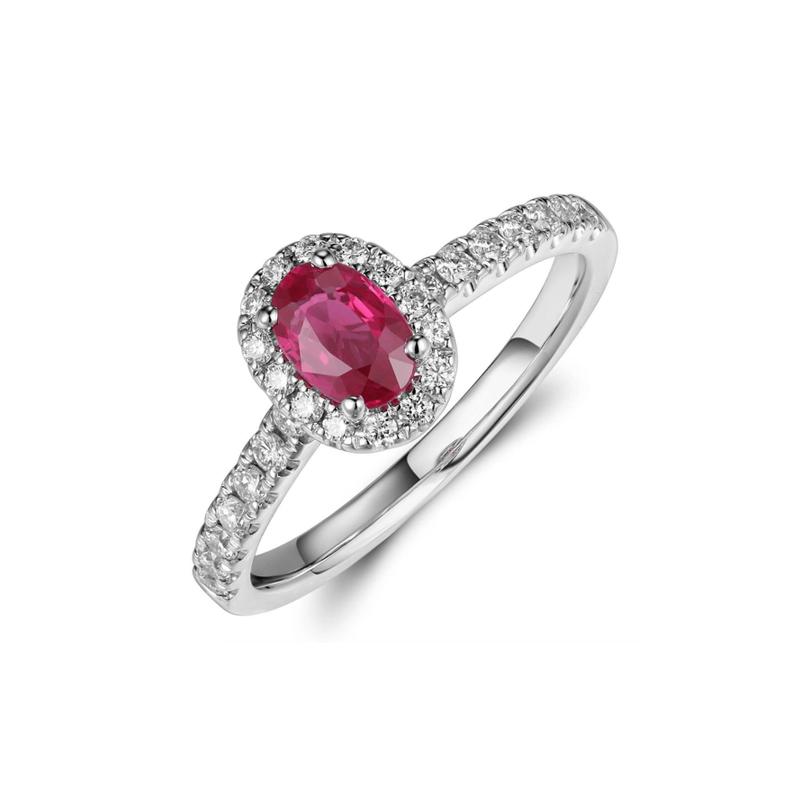 Ruby Diamond Ring - RRRTJ00082