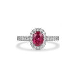 Ruby Diamond Ring-Ruby Diamond Ring - RRRTJ00141